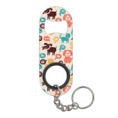 Porte-clé Décapsuleur Motif avec les chats et les chiens drôles (Dos)
