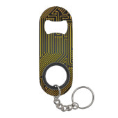 Porte-clé Décapsuleur Motif de carte d'ordinateur (Dos)