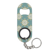 Porte-clé Décapsuleur Motif de damassé avec les éléments abstraits (Dos)