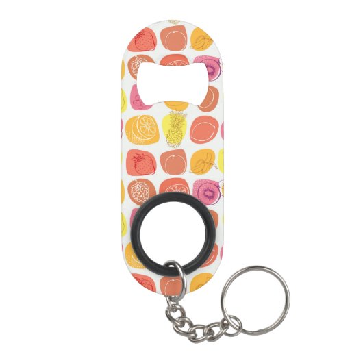 Porte-clé Décapsuleur Motif de fruit (Dos)