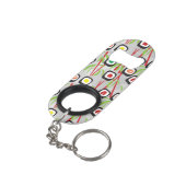 Porte-clé Décapsuleur Motif de sushi (angle arrière)
