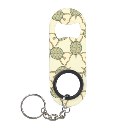 Porte-clé Décapsuleur Motif de tortue (Devant)