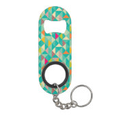 Porte-clé Décapsuleur Motif de triangles (Dos)
