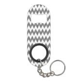 Porte-clé Décapsuleur Motif de zigzag géométrique 2 (Dos)