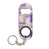 Porte-clé Décapsuleur Motif d'édredon de bébé (Devant)