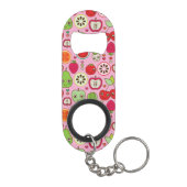 Porte-clé Décapsuleur motif d'illustration de cuisine de fruit (Dos)