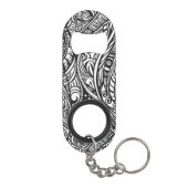 Porte-clé Décapsuleur Motif ethnique 3 (Dos)