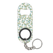 Porte-clé Décapsuleur Motif floral 2 (Dos)