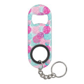 Porte-clé Décapsuleur Motif floral lumineux 2 (Dos)