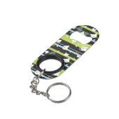 Porte-clé Décapsuleur Motif mignon avec peu d'ours (angle arrière)