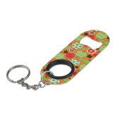 Porte-clé Décapsuleur Motif mignon d'illustration de pomme (Devant Angle)