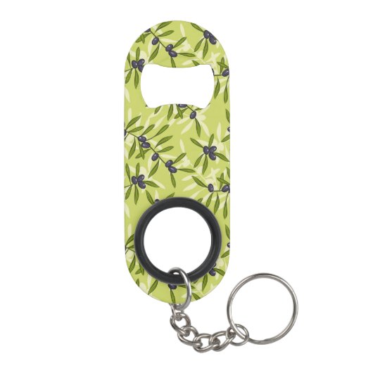 Porte-clé Décapsuleur Motif olive (Dos)