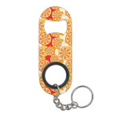 Porte-clé Décapsuleur Motif orange (Dos)