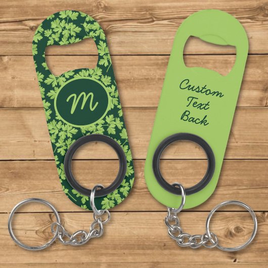 Porte-clé Décapsuleur Motif Persil