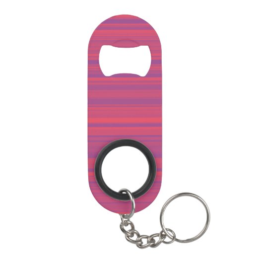 Porte-clé Décapsuleur Motif sans couleur rouge violet (Dos)