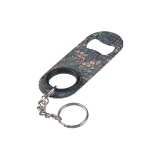 Porte-clé Décapsuleur Motifs sales avec le patchwork malpropre des