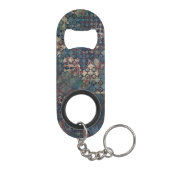 Porte-clé Décapsuleur Motifs sales avec le patchwork malpropre des (Dos)