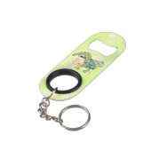 Porte-clé Décapsuleur mouton noir (angle arrière)