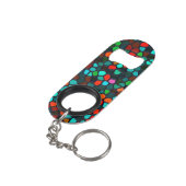 Porte-clé Décapsuleur Multicolore (angle arrière)