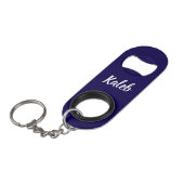 Porte-clé Décapsuleur Nom de Kaleb Mens (Devant Angle)