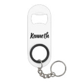 Porte-clé Décapsuleur Nom de Kenneth Mens, (Dos)