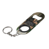 Porte-clé Décapsuleur Nom de l'image personnalisée Citation monographiqu (Devant Angle)