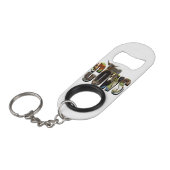 Porte-clé Décapsuleur Nom De Vaches Logo D'Image Avec Vaches, (Devant Angle)