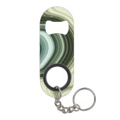 Porte-clé Décapsuleur Nom personnalisé Abstrait de la rotation de pierre (Dos)