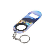 Porte-clé Décapsuleur Oia Santorini (angle arrière)