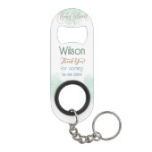 Porte-clé Décapsuleur on peut attendre baby shower bear (Dos)