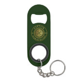 Porte-clé Décapsuleur Or Nautique (Dos)