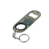 Porte-clé Décapsuleur Orgueil et Préjugés (angle arrière)