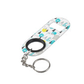 Porte-clé Décapsuleur Ours polaire (angle arrière)