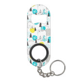 Porte-clé Décapsuleur Ours polaire (Dos)