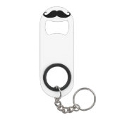 Porte-clé Décapsuleur Ouverture bouteille de moustache (mini) (Dos)