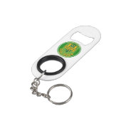 Porte-clé Décapsuleur Ouverture de bouteille centenaire de Gunns (angle arrière)