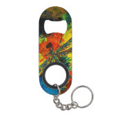 Porte-clé Décapsuleur Ouverture de bouteille en acier inoxydable (Dos)