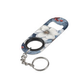 Porte-clé Décapsuleur Ouverture de bouteille en acier inoxydable (angle arrière)