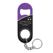 Porte-clé Décapsuleur Ouverture de bouteille en acier inoxydable (Dos)