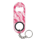 Porte-clé Décapsuleur Ouverture de bouteille en camo rose (Dos)