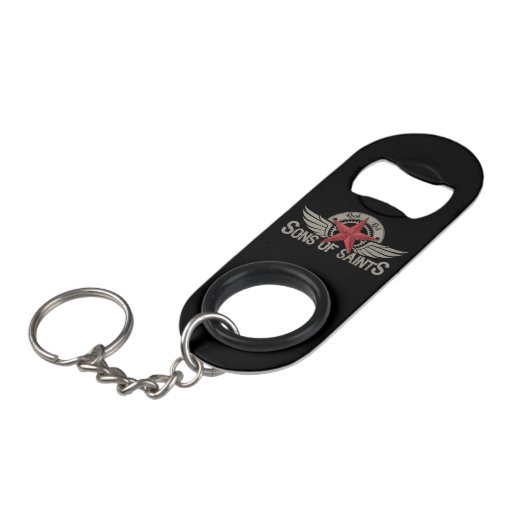 Porte-clé Décapsuleur Ouverture de bouteille porte - clé (Devant Angle)