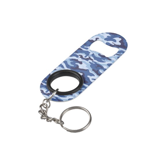Porte-clé Décapsuleur Ouverture d'une bouteille de Camo militaire (angle arrière)