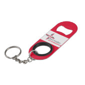 Porte-clé Décapsuleur Ouverture d'une bouteille de service d'ambulance e (Devant Angle)