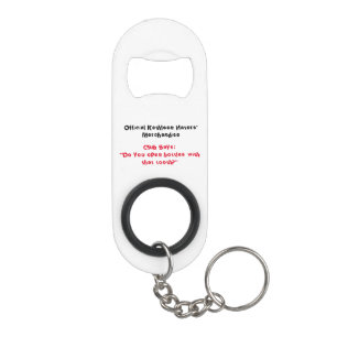 Porte-clé Décapsuleur Ouvrage Mini Bouteille Toof Avec Porte - clé