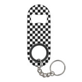 Porte-clé Décapsuleur Ouvre-bouteille Drapeau de Course (Dos)