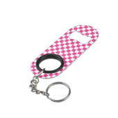 Porte-clé Décapsuleur Ouvre-bouteille Drapeau de Course (angle arrière)