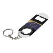 Porte-clé Décapsuleur Ouvre-bouteille et porte-clés (Devant Angle)