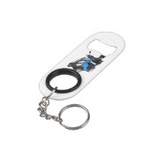 Porte-clé Décapsuleur Ouvre-bouteille Mini Avec Porte-clés (angle arrière)