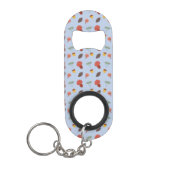 Porte-clé Décapsuleur Ouvre-bouteille porte-clés d'automne (Devant)