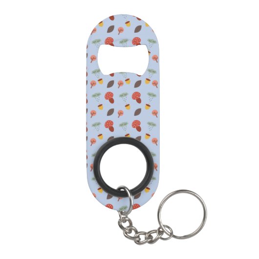Porte-clé Décapsuleur Ouvre-bouteille porte-clés d'automne (Dos)